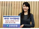 신한銀 내달 6일까지 ‘세이프 지수연동예금’ 5종판매