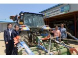 이윤배 농협손보 대표, 경기도 양평군서 농기계 사고예방 캠페인