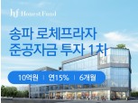 어니스트펀드, 연 15% 송파 로체프라자 PF 상품 출시