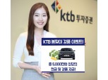 KTB투자증권, 비대면·은행제휴계좌 고객 대상 경품 이벤트