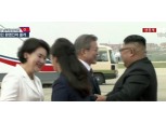 [평양 남북정상회담] 김정은 위원장, 문 대통령 직접 영접