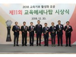 BNK부산은행, 11년 연속 교육메세나탑 수상