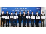 은성수·이동걸·김정태·조용병, 2000억 ‘미래차펀드’ 조성 위해 모였다