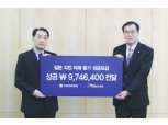 신라저축銀 ‘세이브 재팬’ 손목밴드 수익금 기부