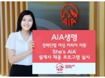 AIA생명, 여성설계사 채용 프로그램 ‘She’s AIA’ 실시