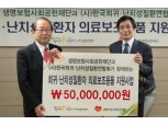 생보재단, 희귀난치성질환자 의료보조용품 지원