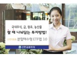 신한금융투자  ‘분할매수형 ETF랩 3.0(국내주식·금·원유·농산물)’ 모집