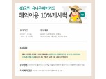 유니온페이, 국민카드와 캐시백·경품 제공 이벤트
