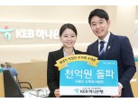 KEB하나은행, 새내기 직장인 신용대출 1000억 돌파