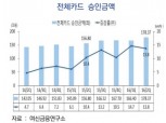 2분기 카드 승인금액 178조4000억원…전년대비 13.8% 증가
