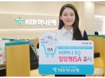 KEB하나은행, 'KEB하나 1Q 일임형 ISA' 출시