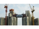 대우건설, 서초 푸르지오 써밋 스카이브릿지 상량 성공