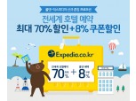 신한카드, 익스피디아 호텔 예약 8% 할인