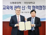 신협중앙회·국민대학교, 인재육성 산학협력 체결
