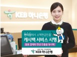 KEB하나은행, '편의점 소액현금인출' 시행