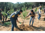 KB국민은행, '조선왕릉 소나무심기' 봉사활동