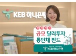 KEB하나은행, '공모 달러투자 통안채 펀드' 출시