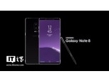 갤노트8 삼성폰 중 최고가…256GB 136만원