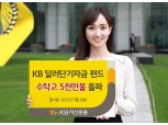 KB자산운용, KB달러단기자금펀드 수탁고 약 570억원 돌파
