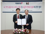 키움증권-KT 금융플랫폼 기반 인공지능 서비스 제공