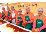 거래소, 행복나눔 김치나누기 행사…저소득·소외계층 전달