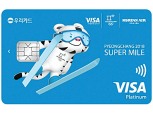 우리카드, 50만좌 돌파 ‘평창 동계 올림픽 기념카드’