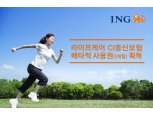 ING생명, '국민체력100' 연계형 건강증진형 보험 배타적사용권 획득