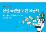 “월 9790원에 데이터 1.5GB”…KT엠모바일 ‘국민요금제’ 프로모션