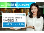 SC제일은행, 예치기간 따라 최고 연 2.1% '마이런통장 1호' 출시