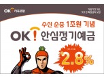 OK저축은행, 연 2.8% 'OK안심정기예금' 특판
