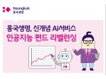 흥국생명, 신개념 AI 서비스 ‘인공지능 펀드 리밸런싱’ 기능 오픈