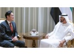 이재용 부회장, UAE 실권자 모하메드 왕세제와 현지 IT사업 확대 논의