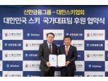 신한금융그룹, 대한스키협회 후원 계약 2022년까지 연장