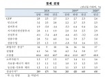 올해 성장률 상반기 2.3%, 하반기 2.7%, 연간 2.5% 전망..내년 성장률은 2.6% 예상 - 한은 (1보)