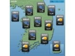 [오늘날씨] 중북부 오후 비 그쳐...낮 최고 25도