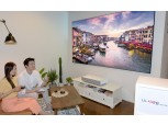 '스크린 10CM 거리에서 100인치 4K 화면 구현' LG전자, 시네빔 프로젝터 신제품 출시