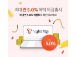 핀크 ‘T high5’ 적금, 한 달 만에 5만명 돌파