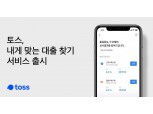 토스, 혁신금융서비스 '내게 맞는 대출 찾기' 공식 출시