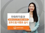 한화투자증권, 비대면 신규 고객 대상 위탁수수료 면제 이벤트