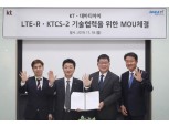 KT, 한국형 열차제어시스템 사업추진 본격화…원격으로 충돌 방지
