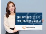 한화투자증권 STEPS, 연3.0% 한정 상품 출시