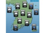 [오늘날씨] 전국 대체로 흐림…일부지역 눈 또는 비