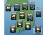 [오늘날씨] 전국 '맑음'...강원도 오후 비 또는 눈