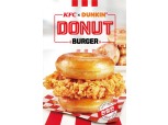 KFC, DUNKIN과 손잡고 '도넛버거' 한정 출시