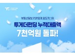 투게더펀딩, 누적대출액 7000억원 돌파