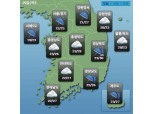 [오늘날씨] 전국 흐리고 '비'...낮 최고기온 30도