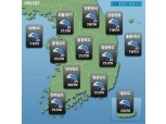 [오늘날씨] 전국 흐려져 비...제주 아침부터 시작 중북부 저녁부터 비