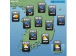 [오늘날씨] 전국 흐린 후 갬…낮 최고기온 29도, 중부·경북 한때 소나기