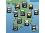 [오늘날씨] 전국 오전 흐리고 비...오후 일시 소강, 내일 남해 제주 비