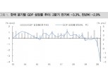 올해 성장률 전망 -0.3%에서 -0.8%로 하향 조정 - 대신證